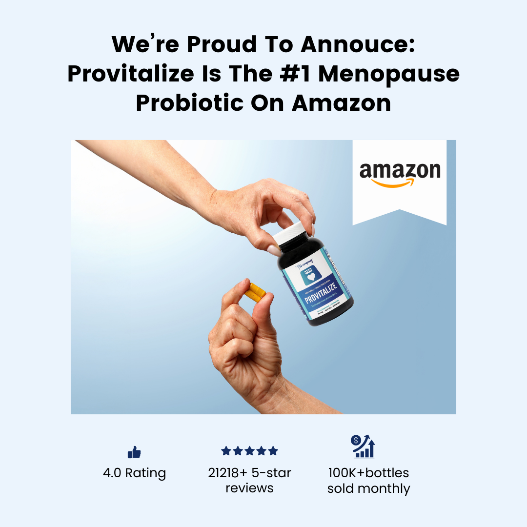 Provitalize Probiotics for Women,Menopause Joint Support, SexyMidsection Curves